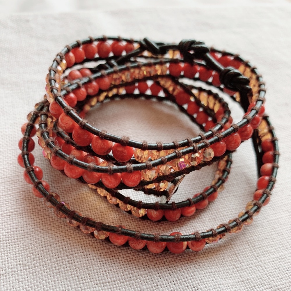 Wrap Beaded Bracelet